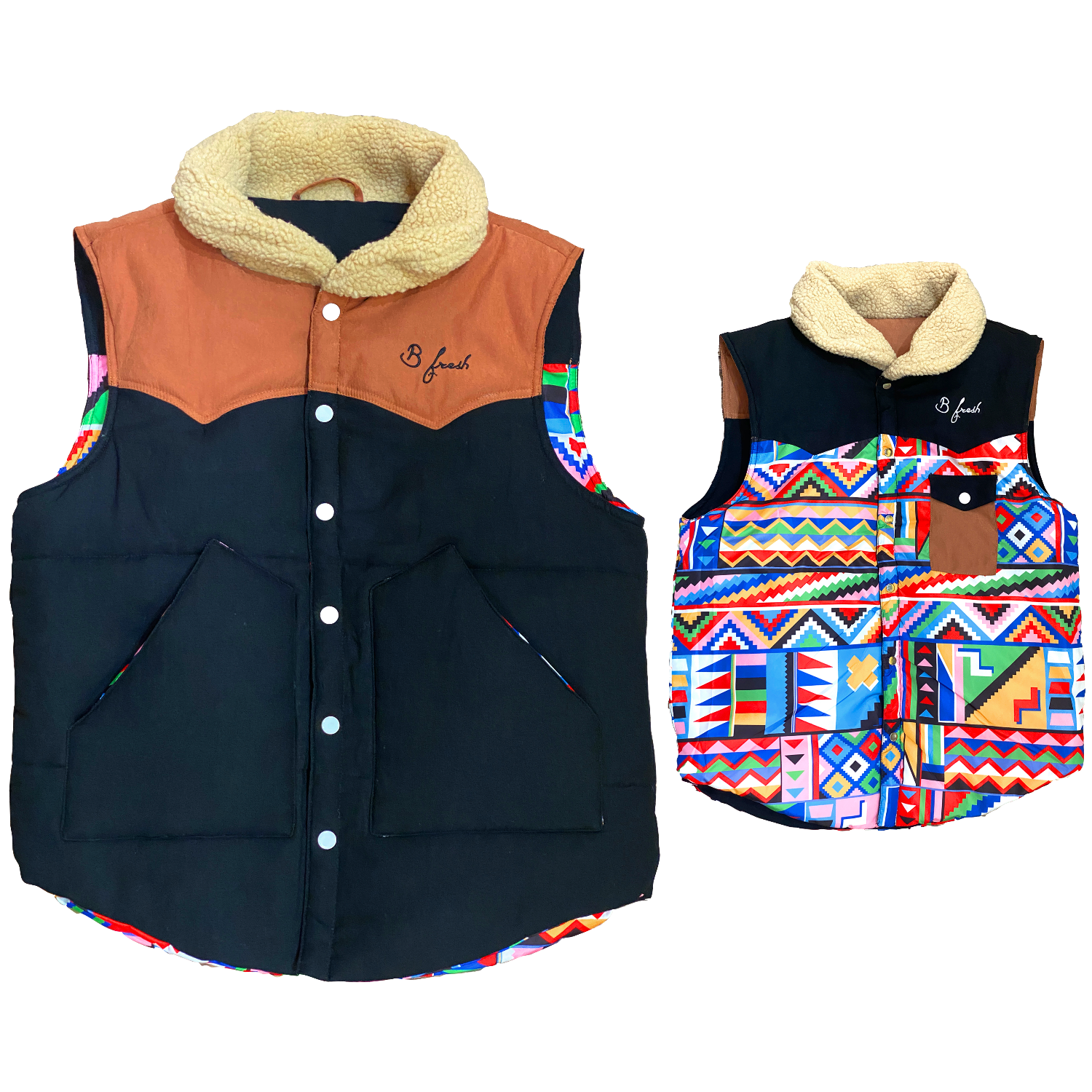 The Fresh Prints - Reversible Vest – B Fresh Gear