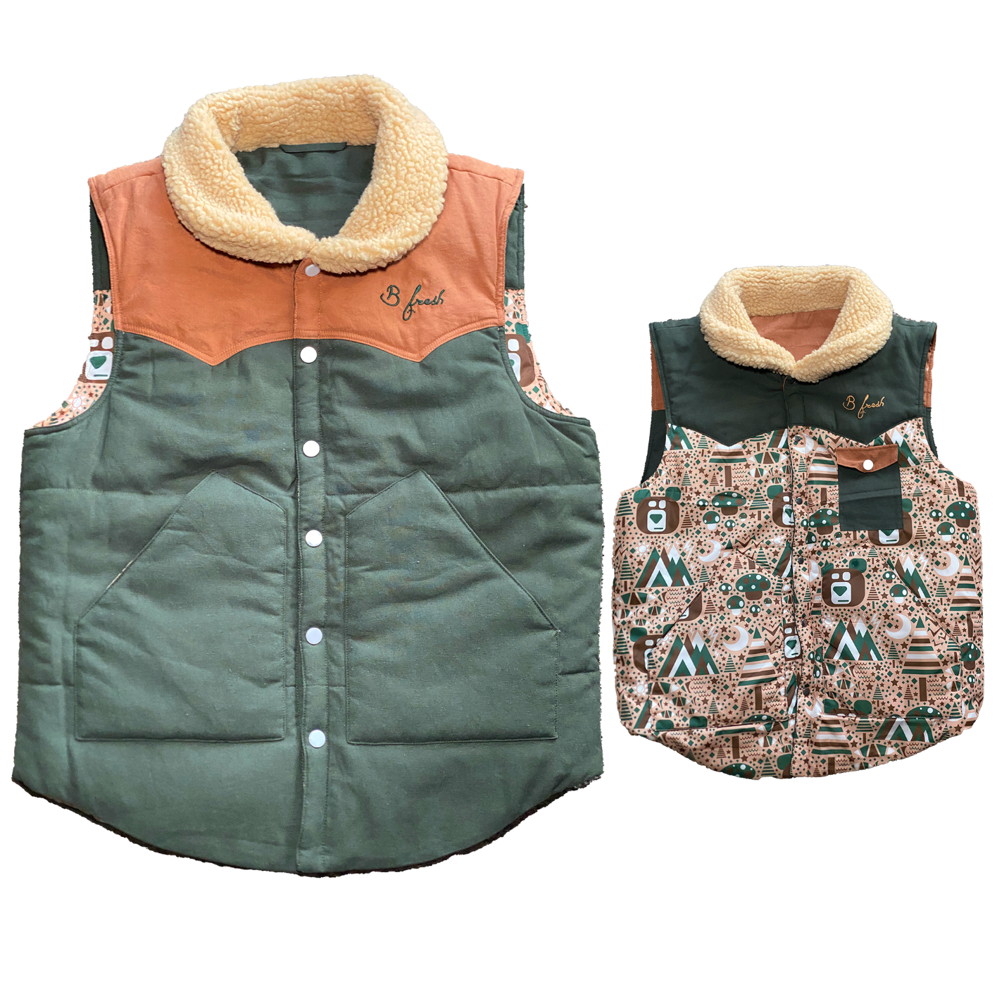 The Forester - Reversible Vest