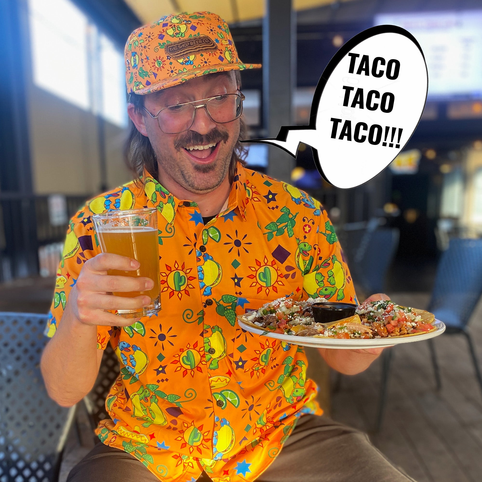 Taco Turtle - Stretch Shirt