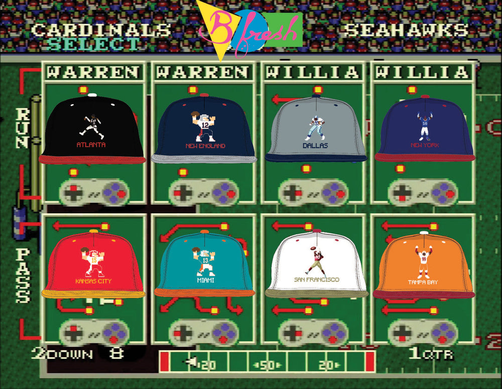 Tecmo 8-Bit Hats