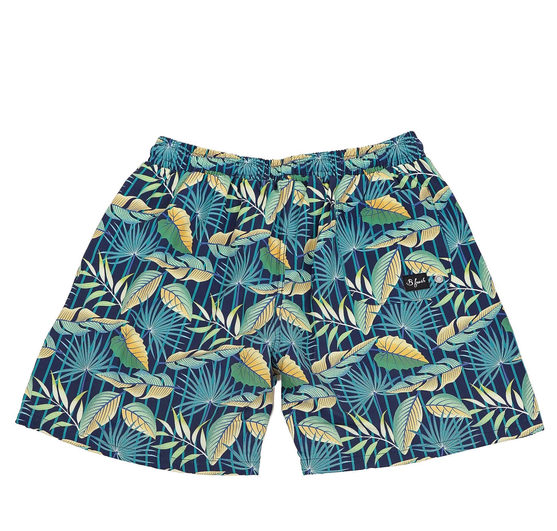 tropical green swimwear