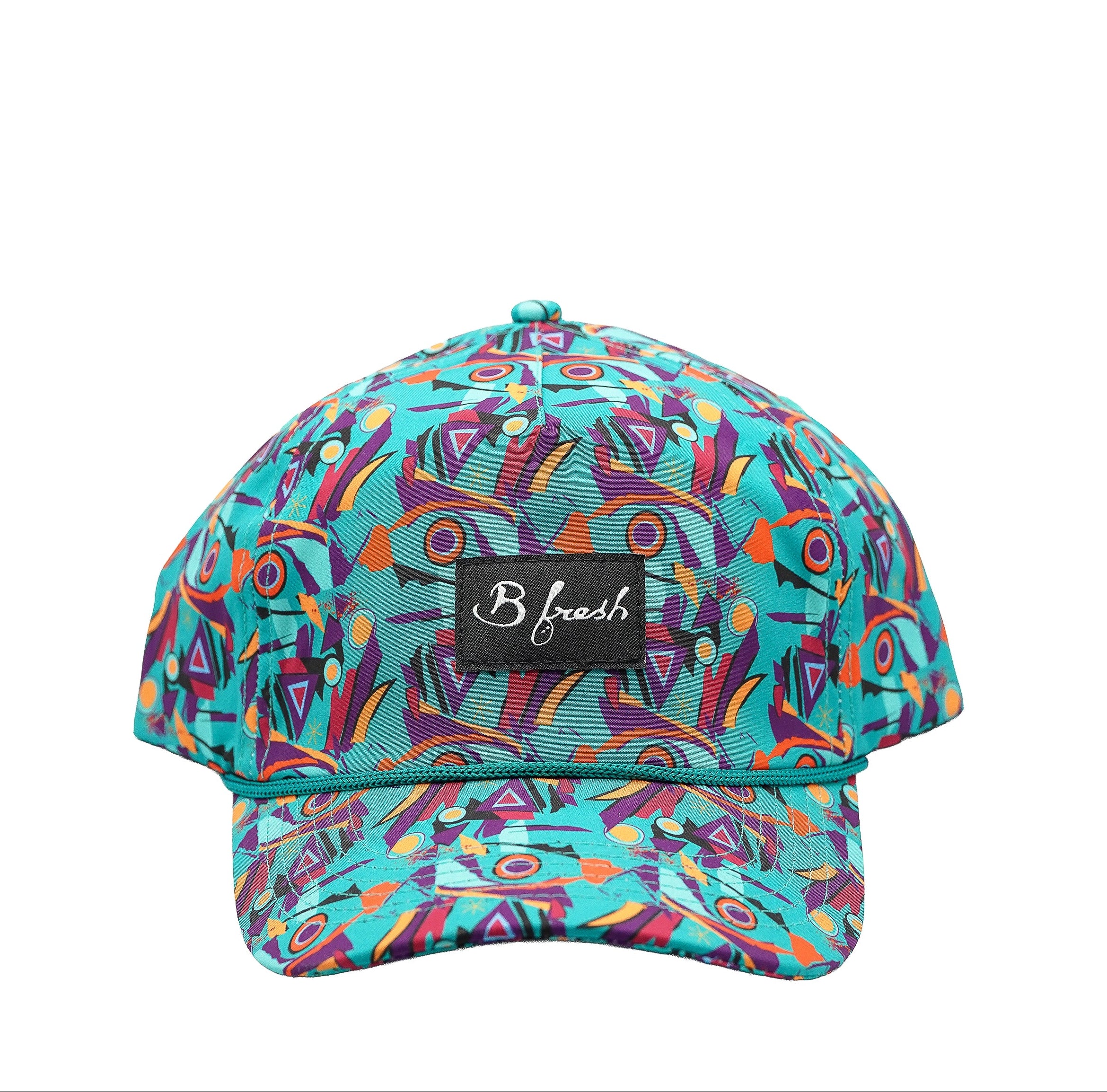 Abstract 90s crushable cap 