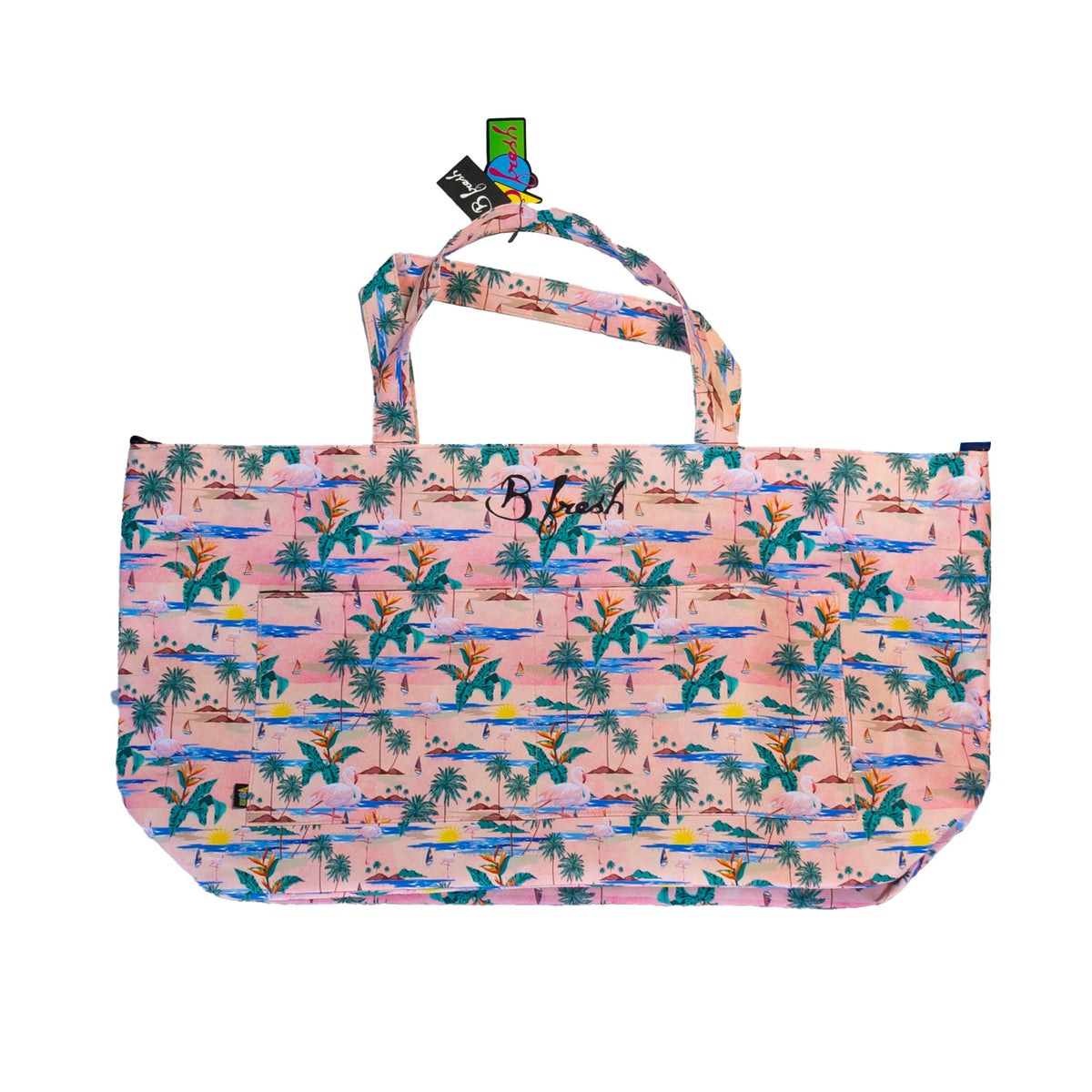 Flamingo Americano - Big Ol Beach Bag
