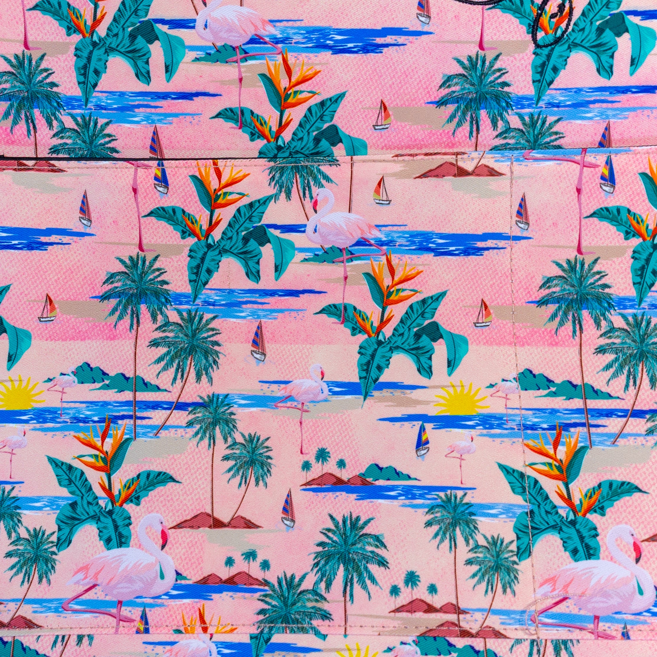 Flamingo Americano - Big Ol Beach Bag