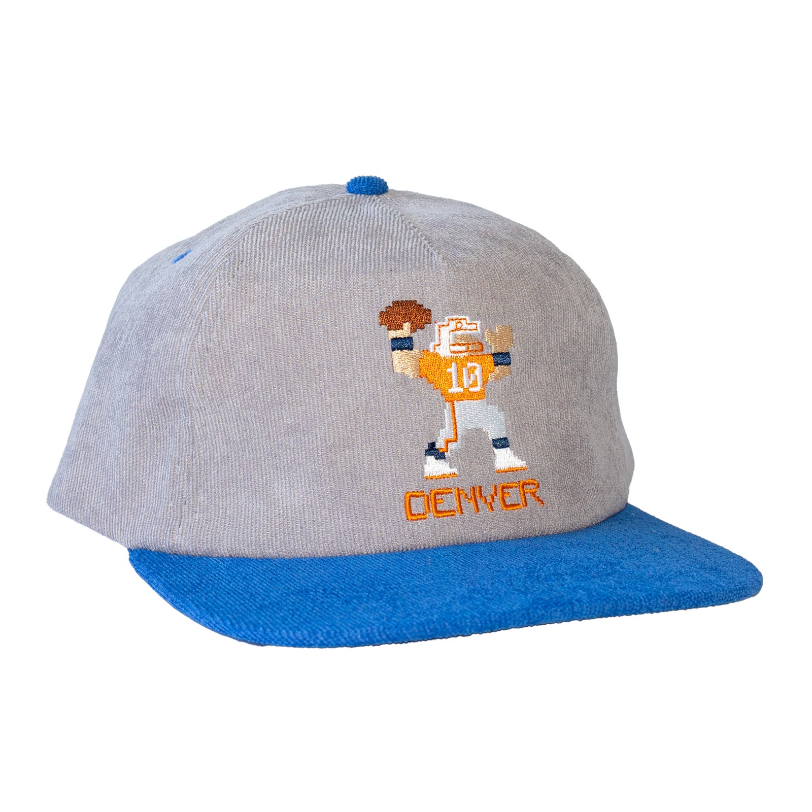 Denver football nfl hat corduroy Bo Nix jersey