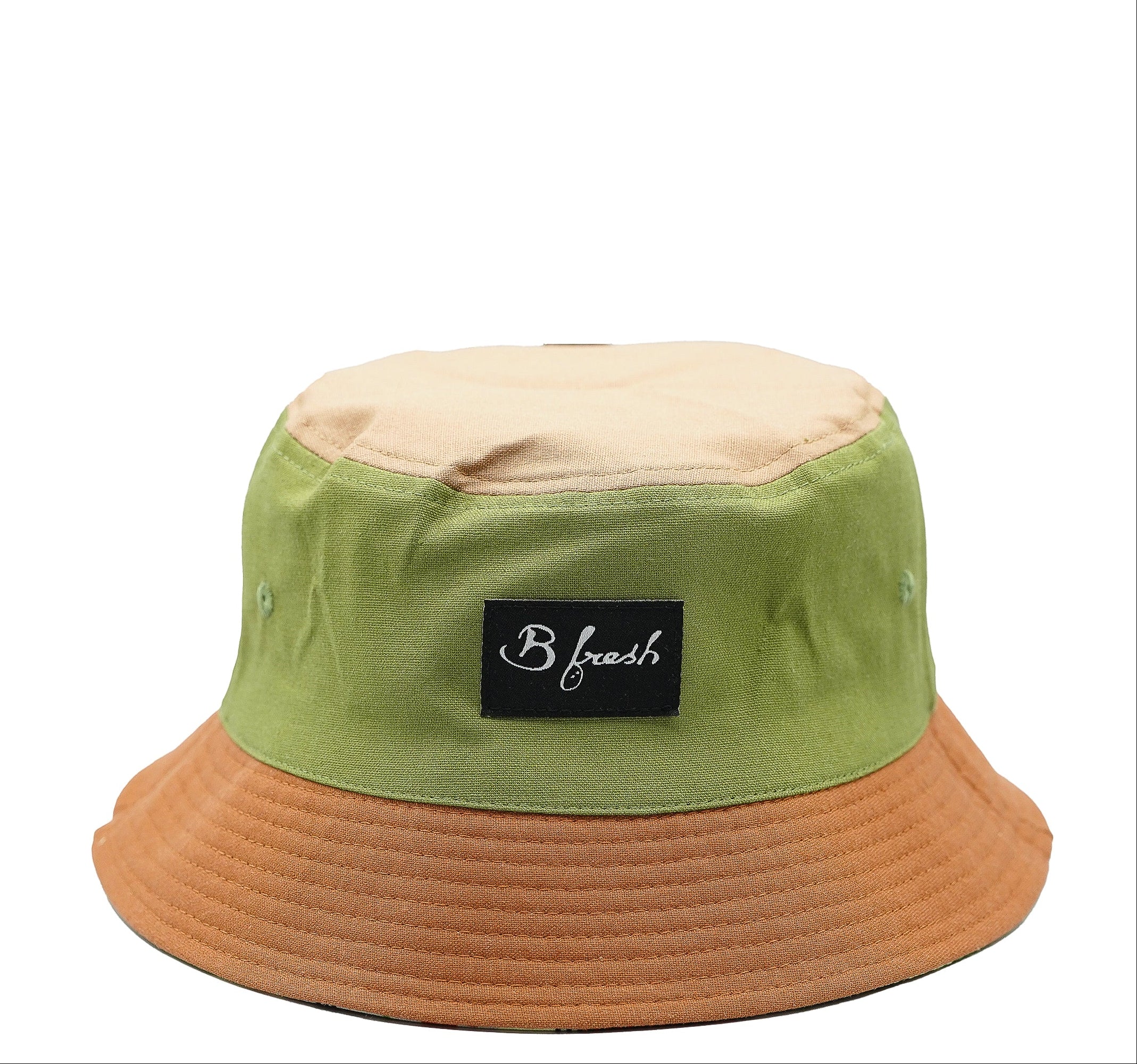 tri-color bucket hat 