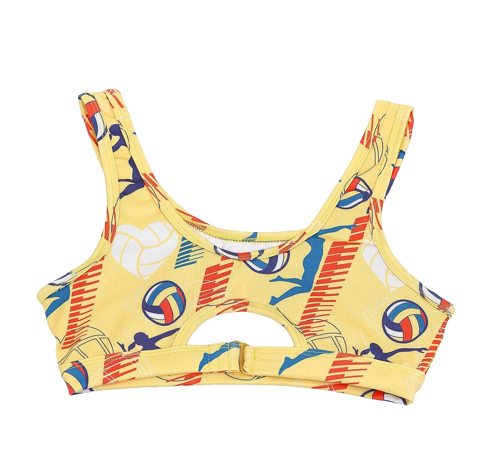 colorful pastel love for volleyball 