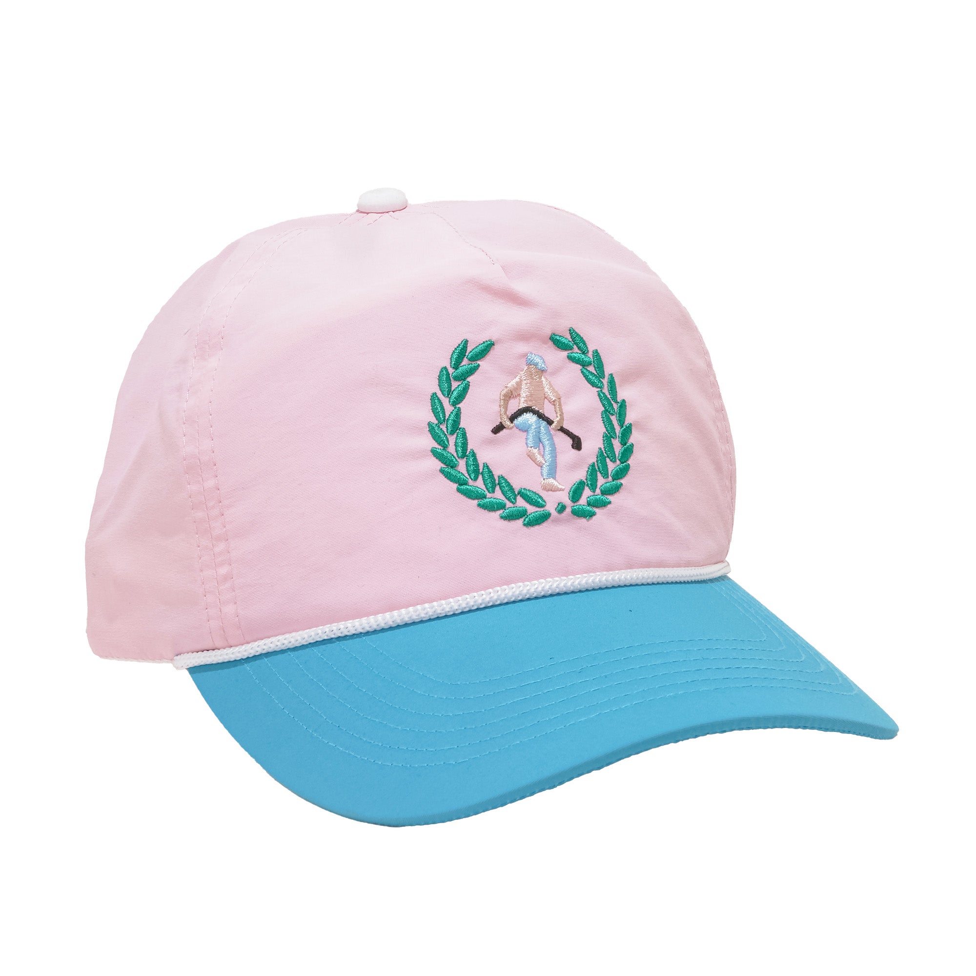 Golf hat in Miami colors
