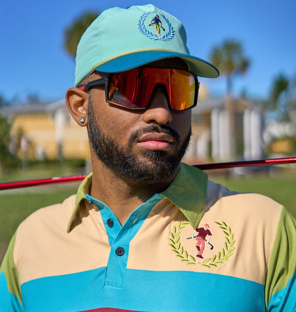 Dope golf hat in navy color