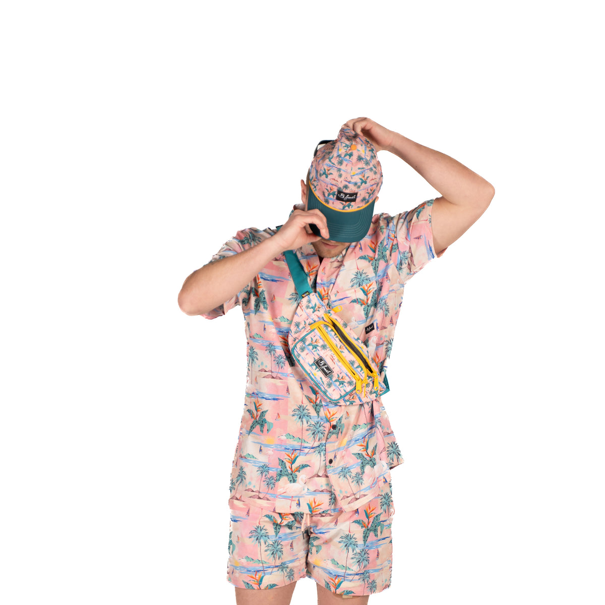 Flamingo running hat