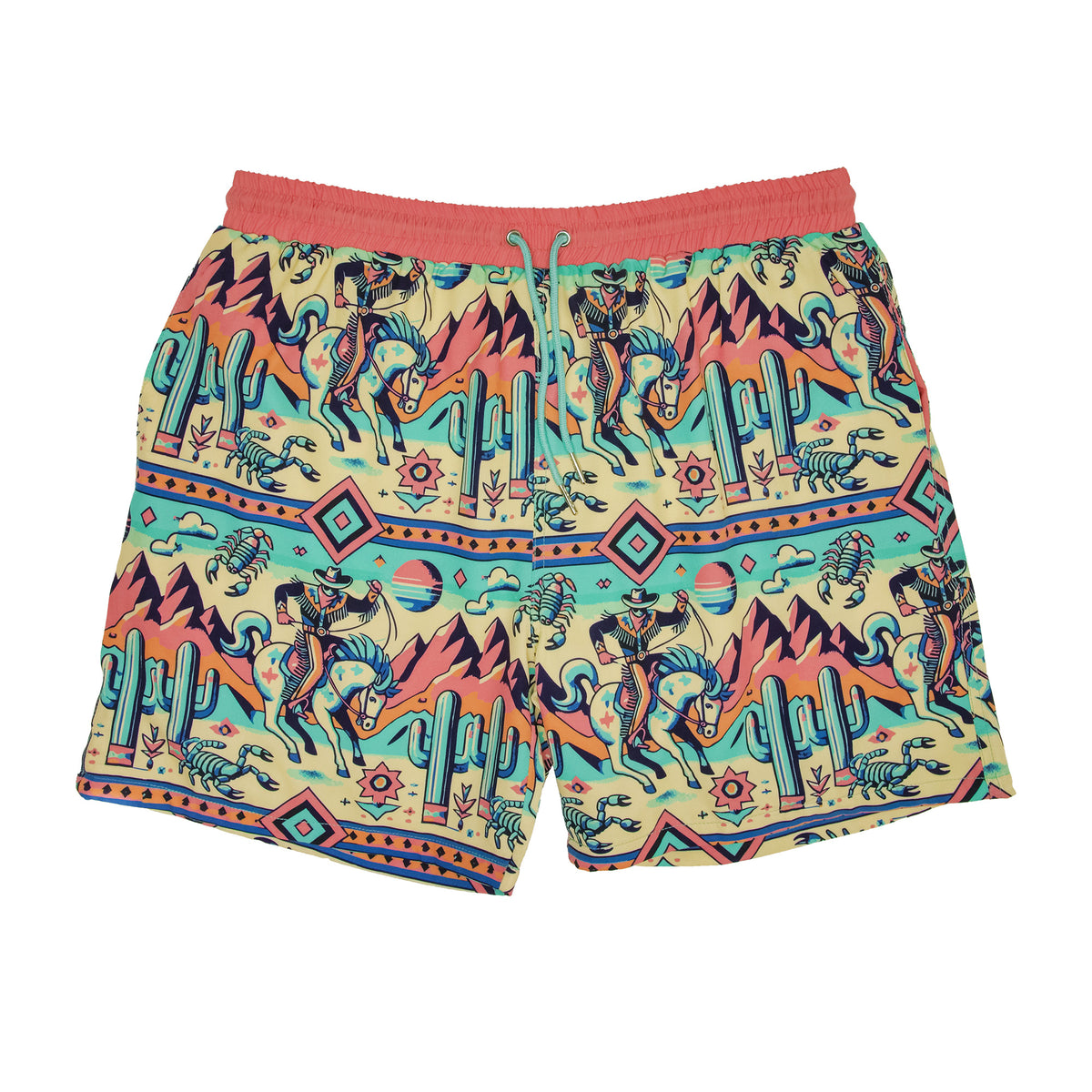 Giddy up western style shorts 
