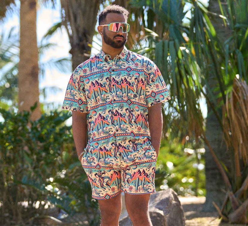 Giddy Up swim trunks for making a splash