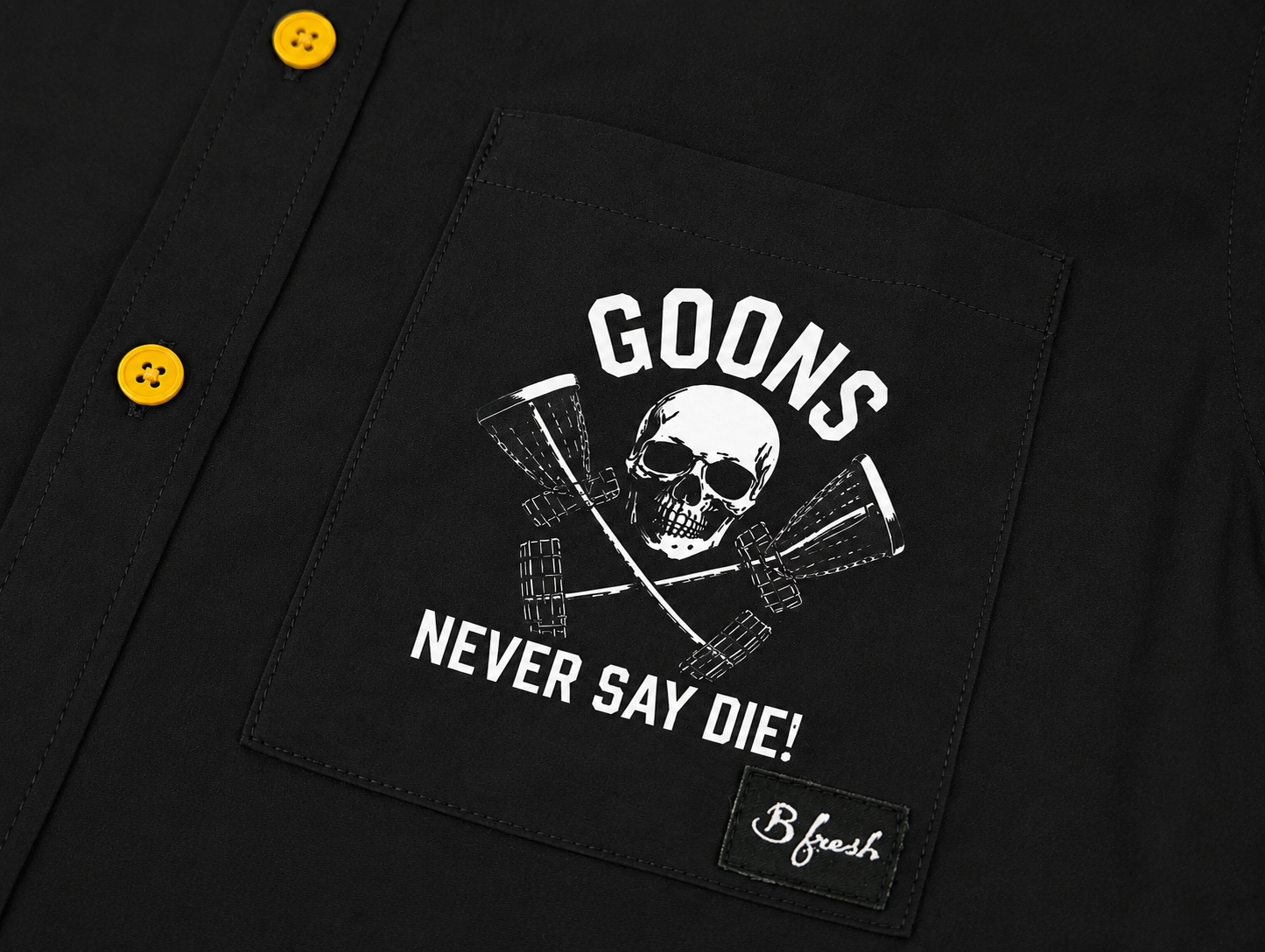 Goons Never Say Die Disc Golf Button Down Shirt