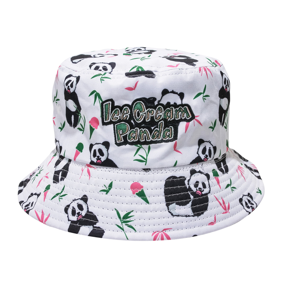 Ice Cream Panda - Reversible Bucket Hat