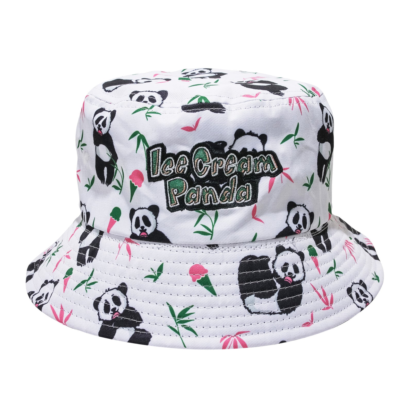 Ice Cream Panda - Reversible Bucket Hat