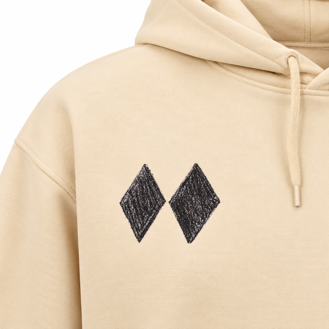 Ski Hoodie Papyrus by B Fresh Gear, view 2