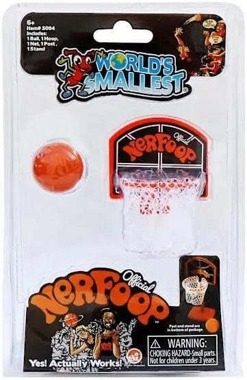 Worlds Smallest Toys- Nerf Hoops
