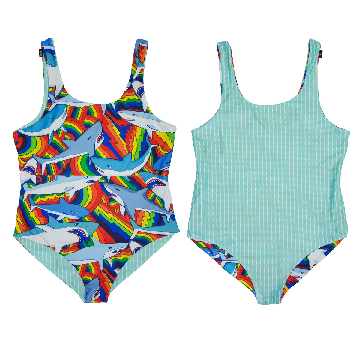 Jaws - Reversible Swimwear