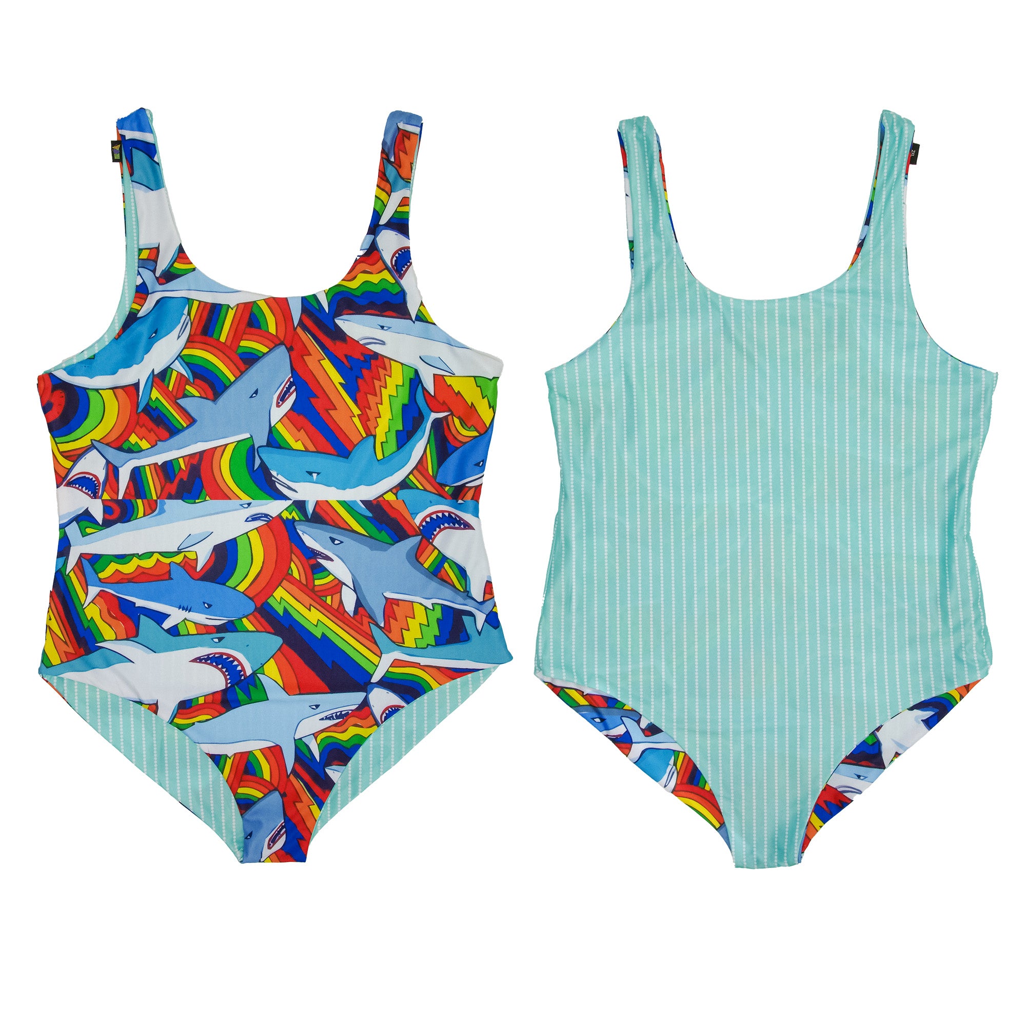 Jaws - Reversible Swimwear