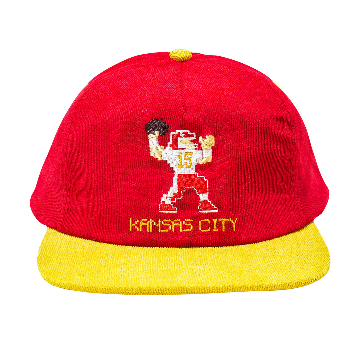 Patrick Mahomes Kansas City Chiefs 8 bit hat 