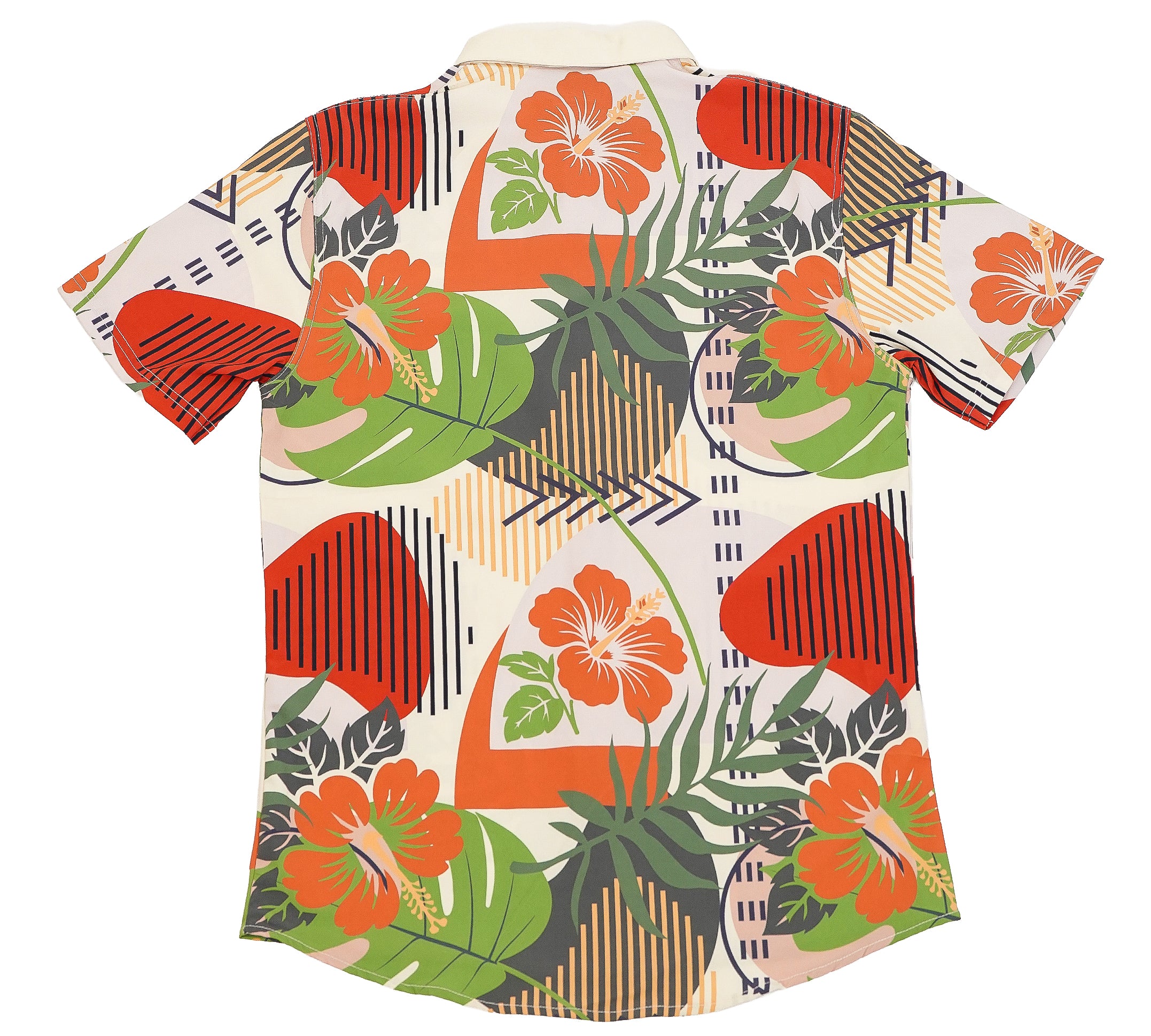 Tropical floral and geometric patterns