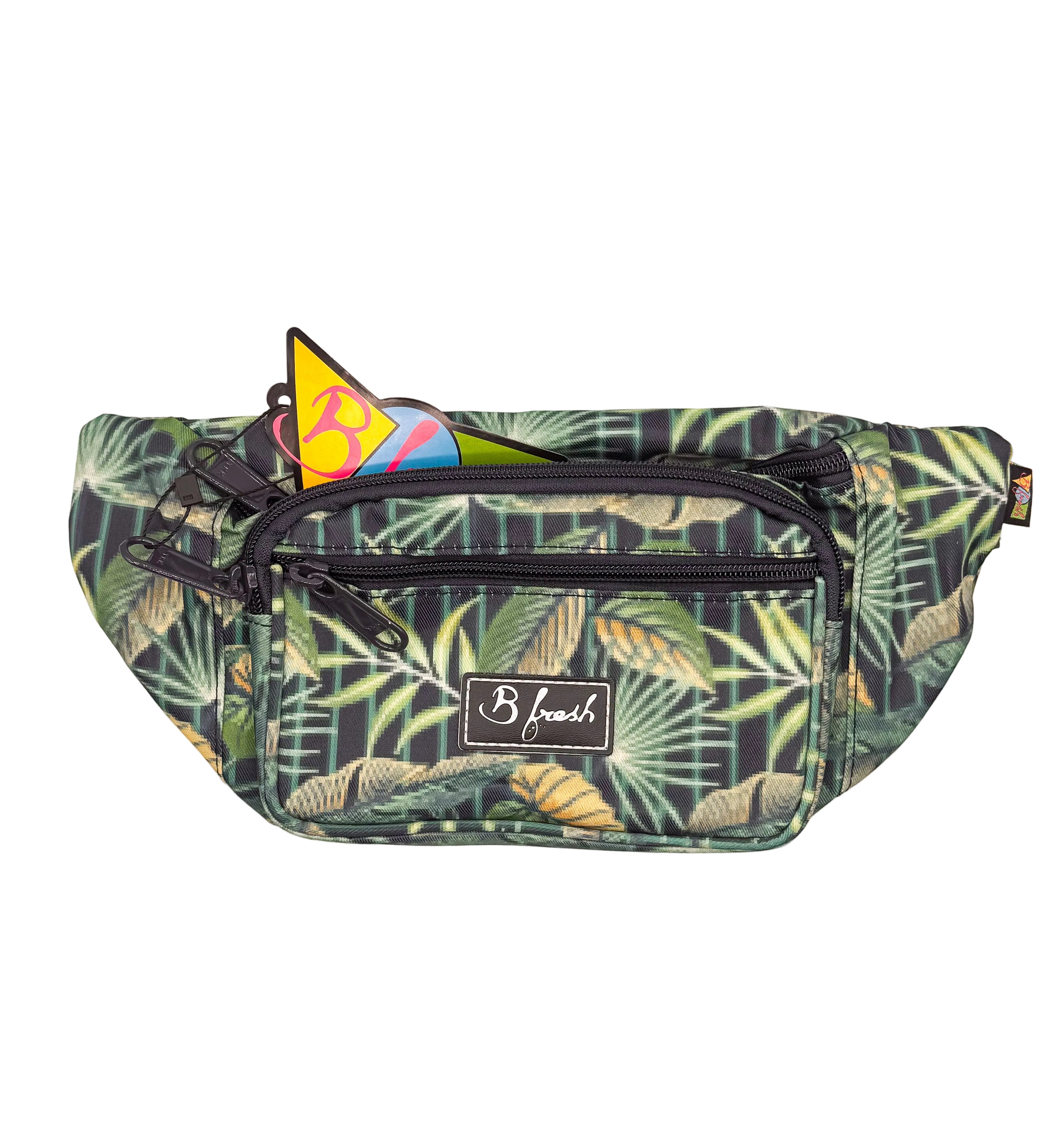 Tropical patterned cross body bag 