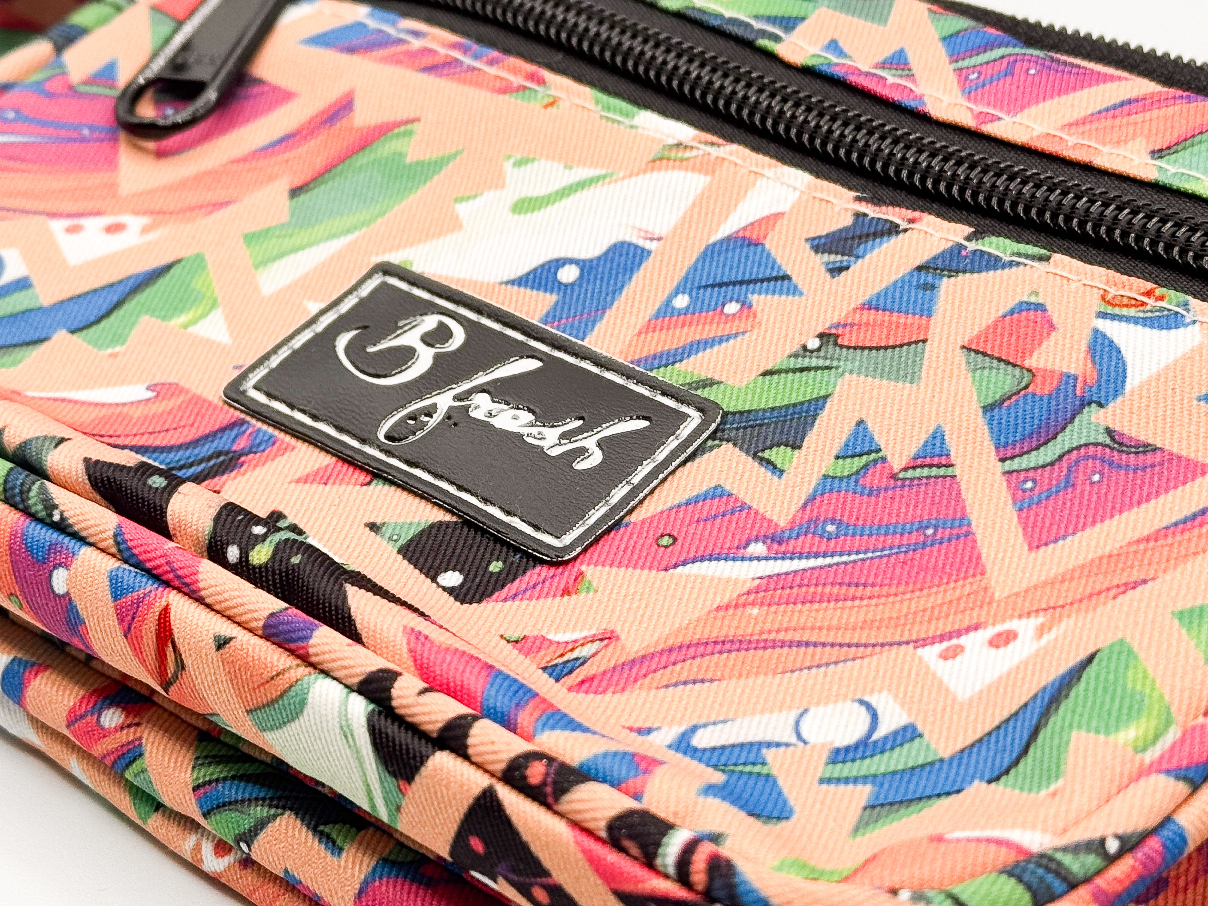 Colorful patterned pouch 
