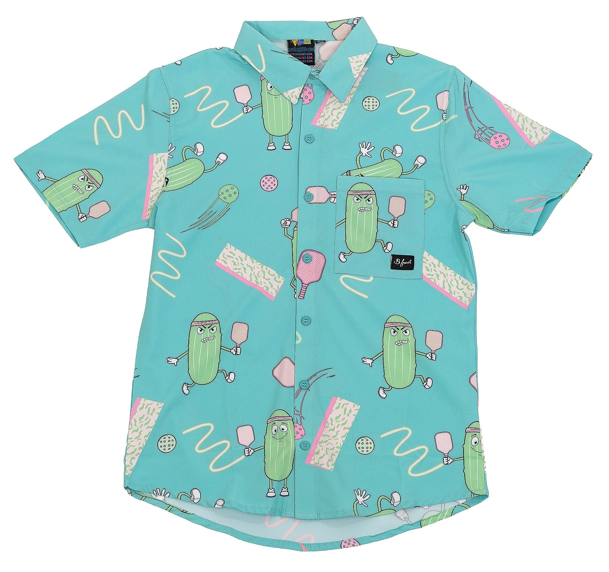 Pickle ball collared shirt 