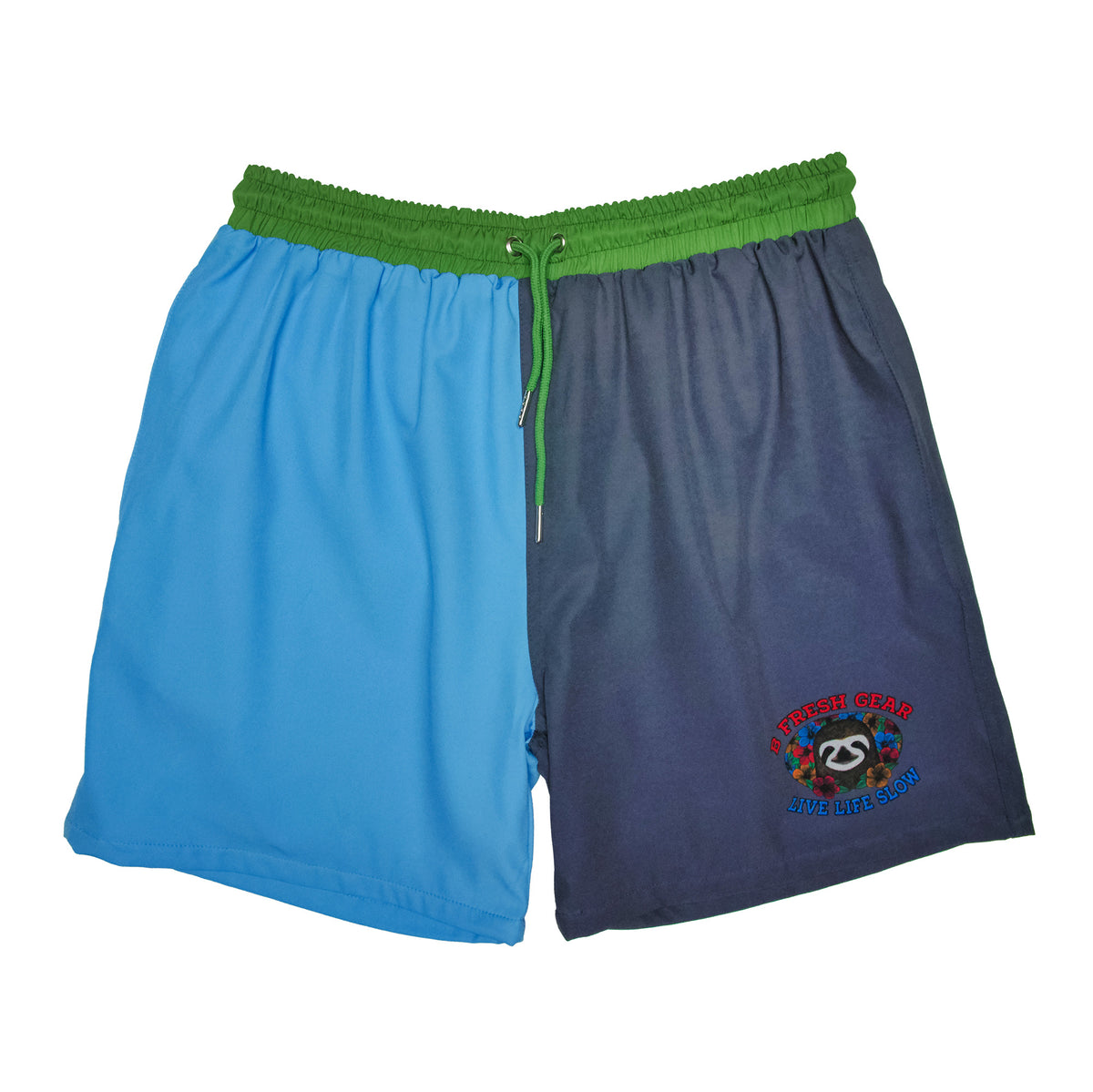 Live Life Slow Swim Trunks