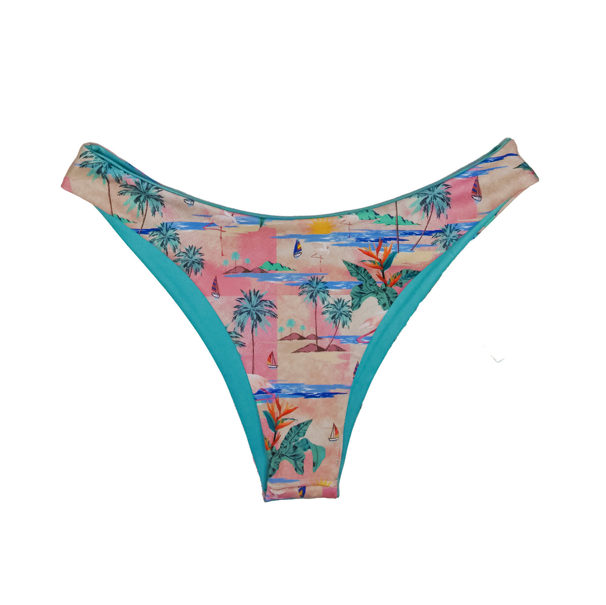 Flamingo Americano - Reversible Athletic Bottoms