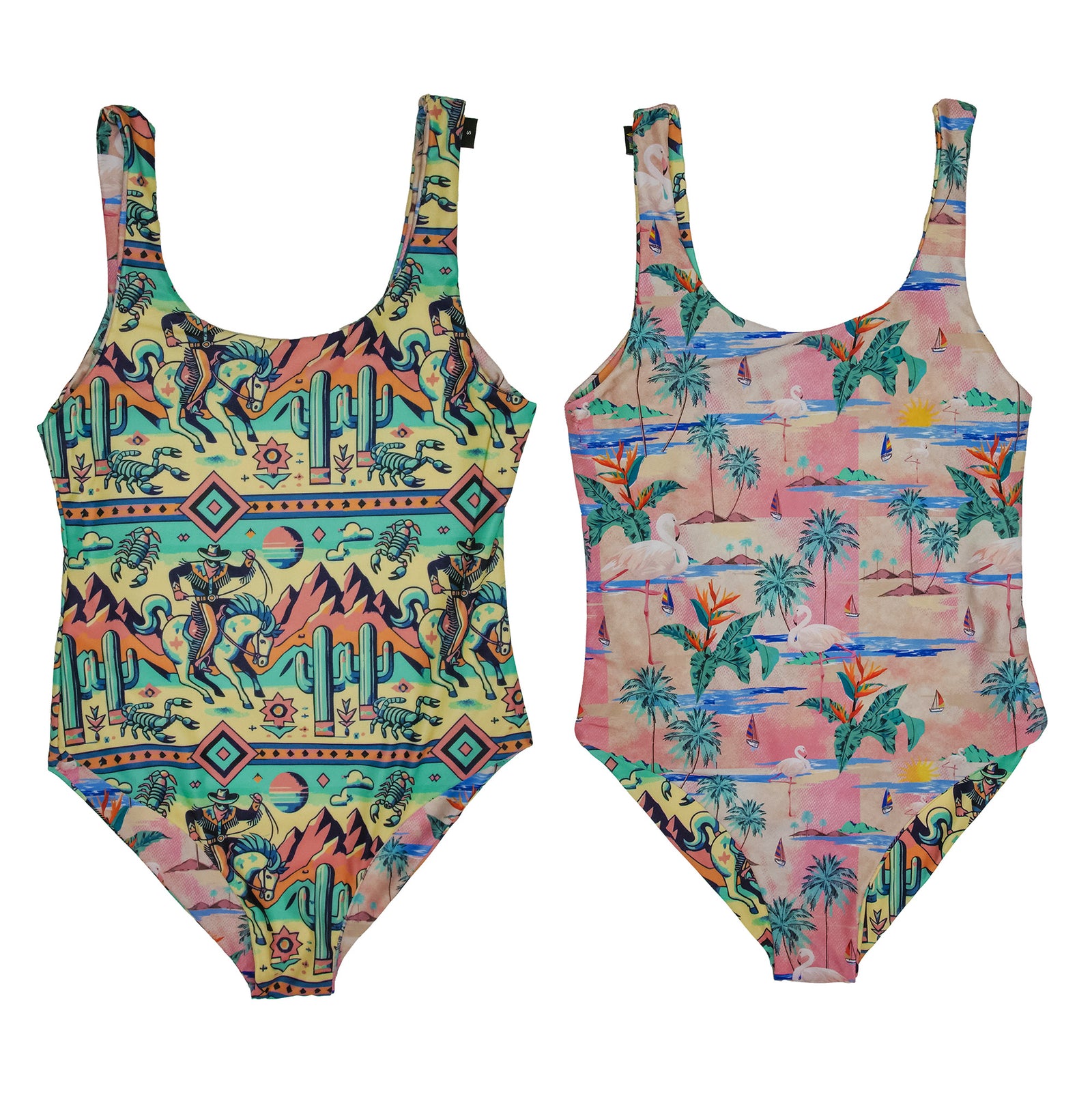 Giddy Up - Reversible Swimwear