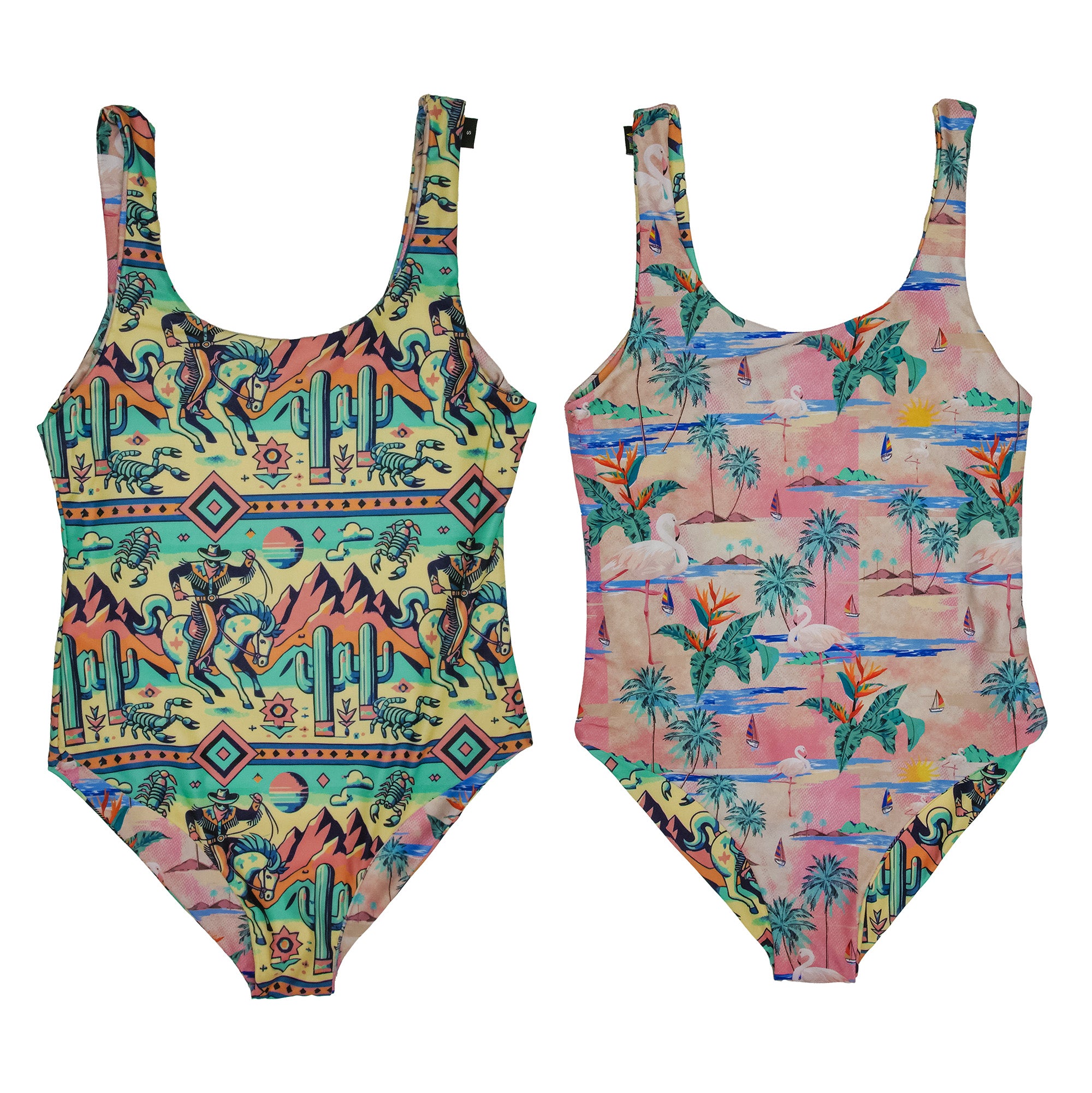 Giddy Up - Reversible Swimwear