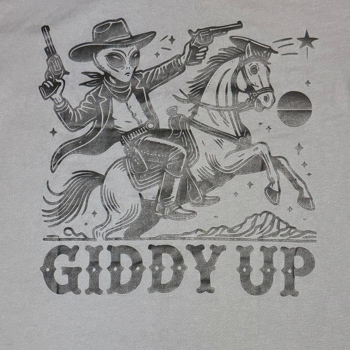 Space Cowboy Western t-shirt by B Fresh Gear 