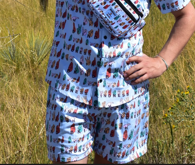 &#39;I Saw The Sign&#39; ASL - Swim Trunks