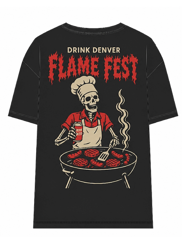 Grill Or Die Skeleton T-Shirt- PRESALE