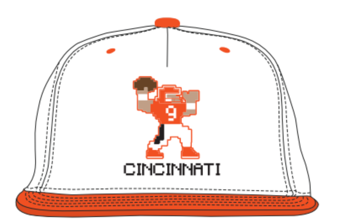 PRE-SALE Tecmo Cincinnati Burrow 8 Bit - Hat (est ship 12/10)