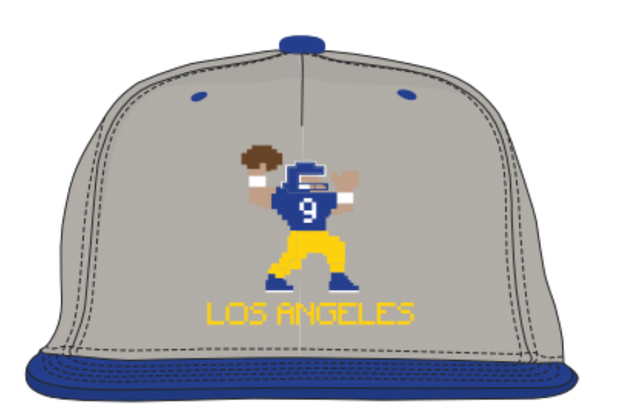PRE_SALE Tecmo Los Angeles Stafford 8 Bit - Hat (est ship 12/10)