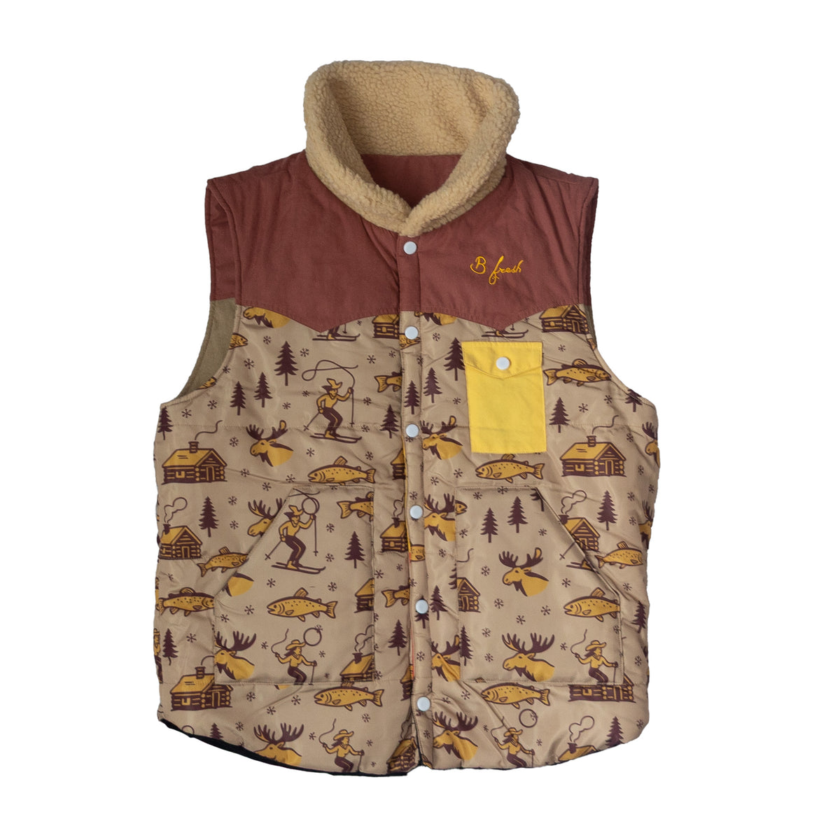 The Cowgirl - Reversible Vest