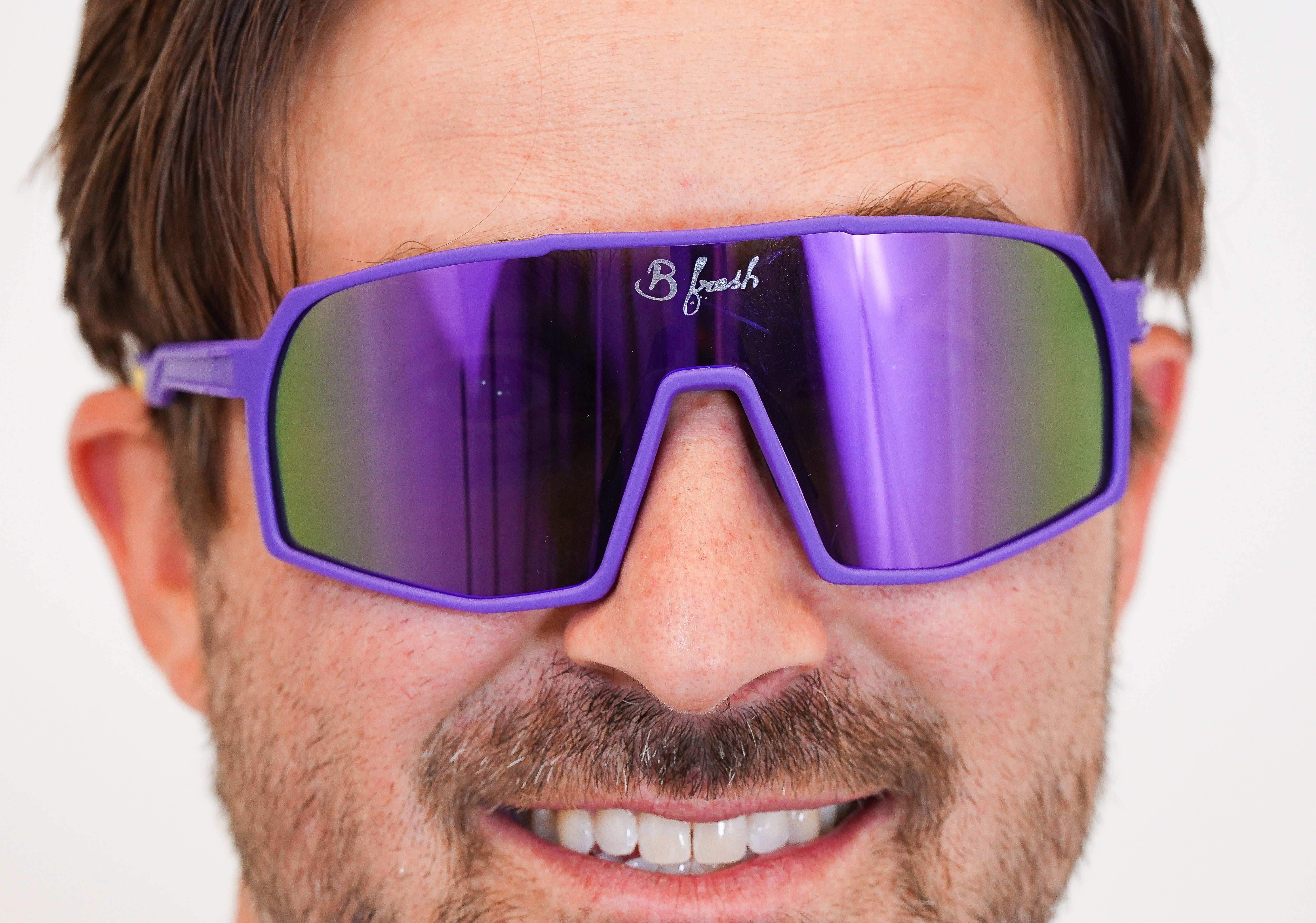 Purple and Yellow sunglasses
