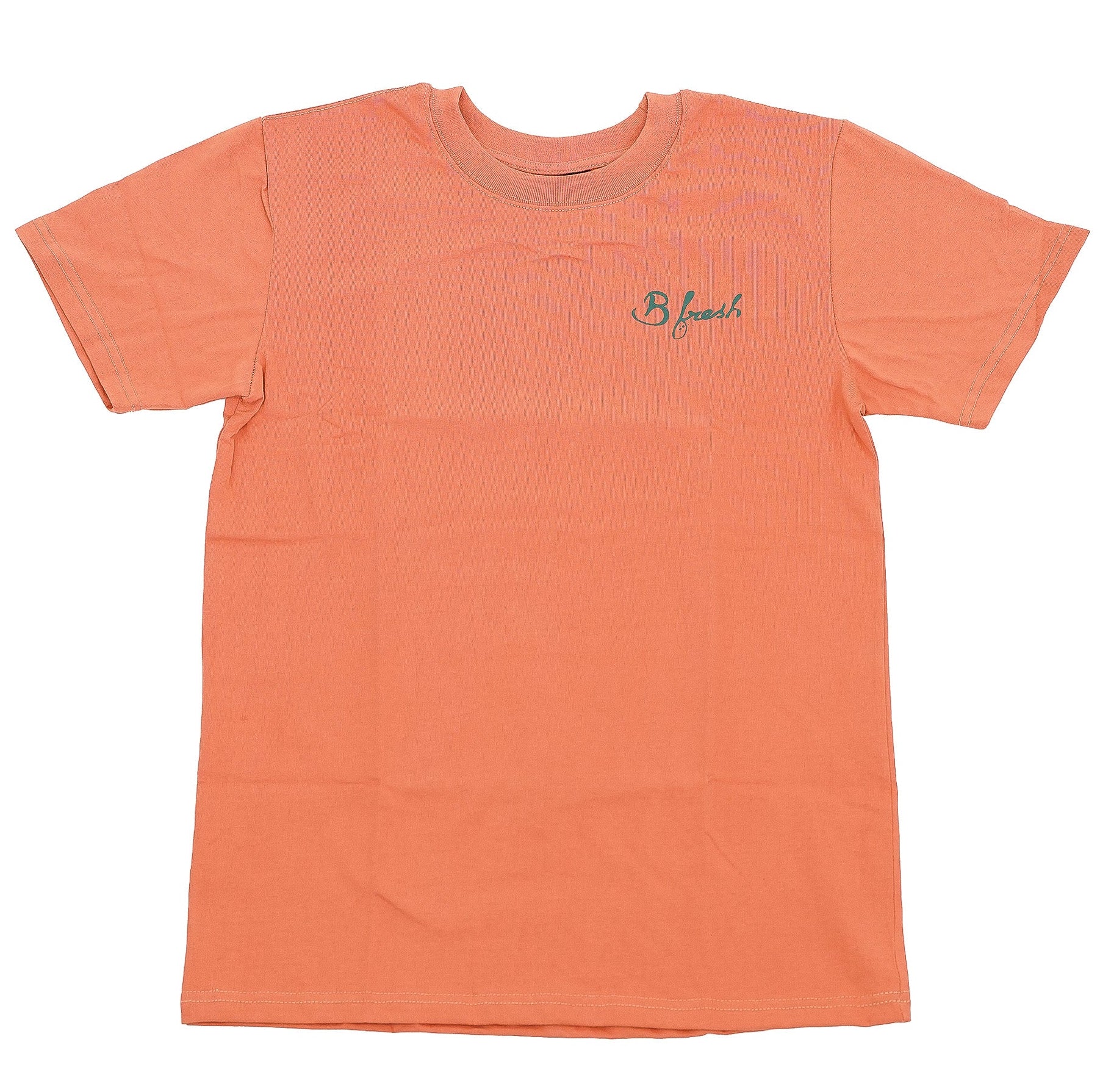 orang and green surf T-shirt
