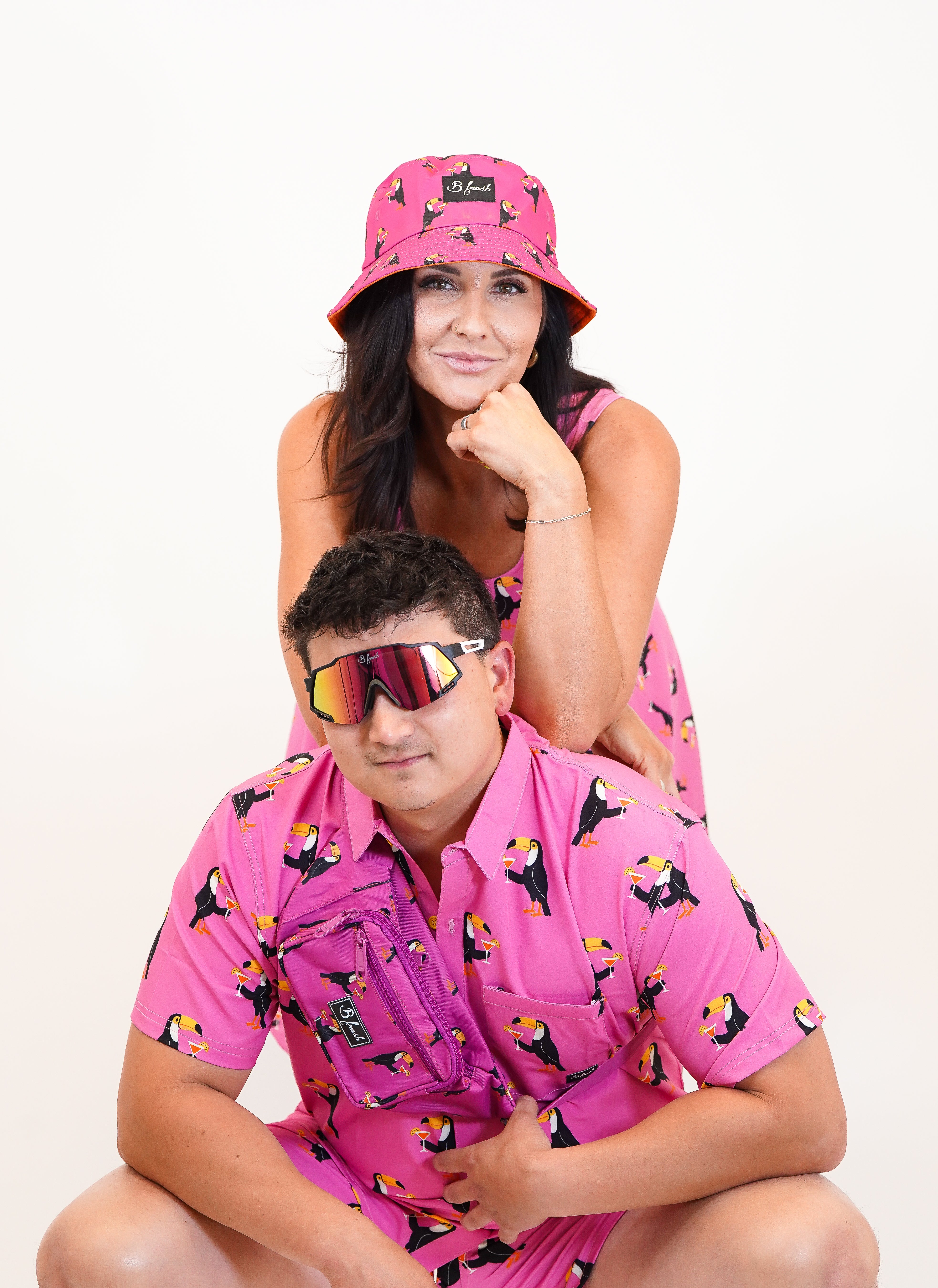 Toucans B Sippin' Stretch Shirt