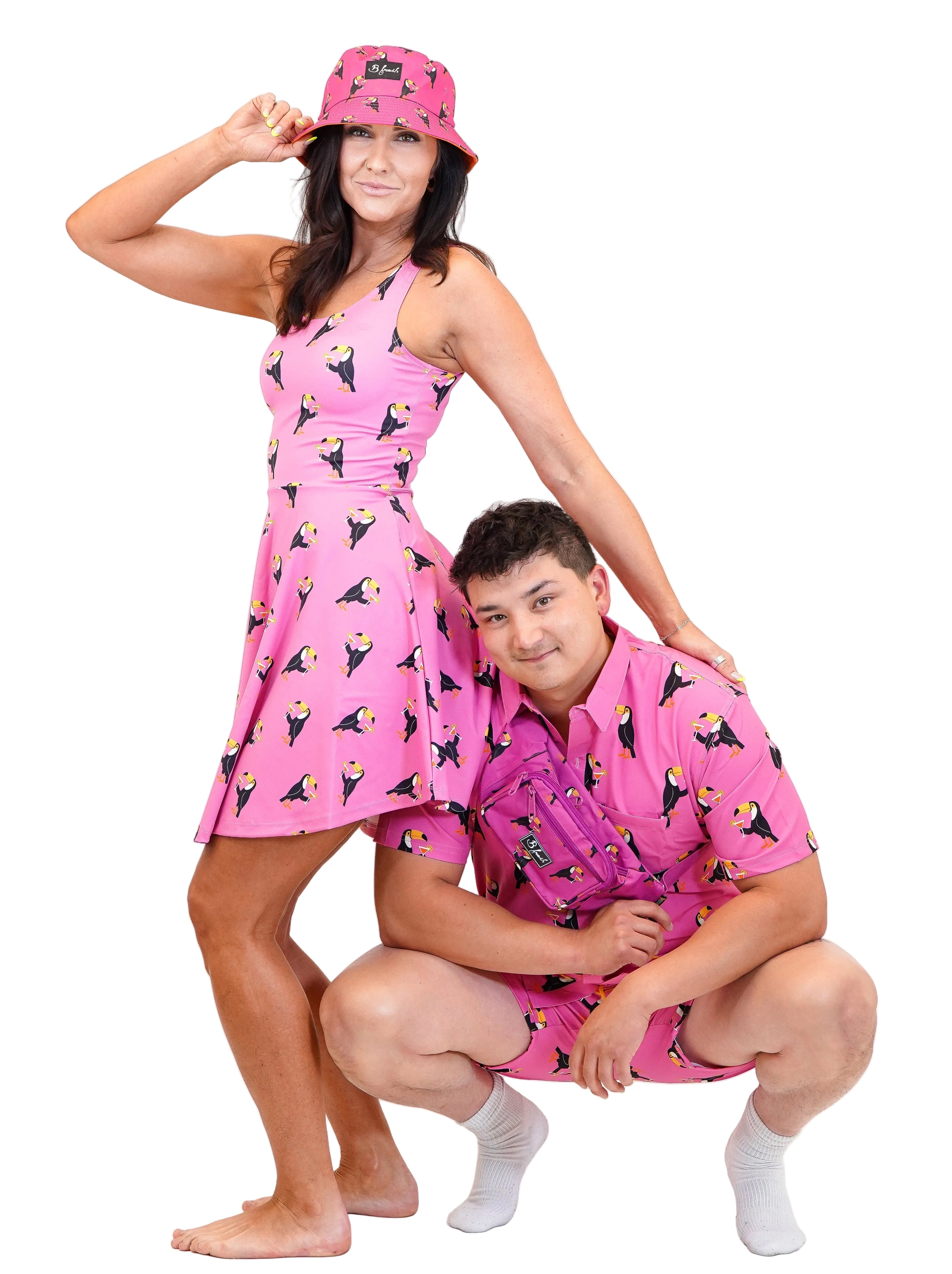Toucans B Sippin' Stretch Shirt