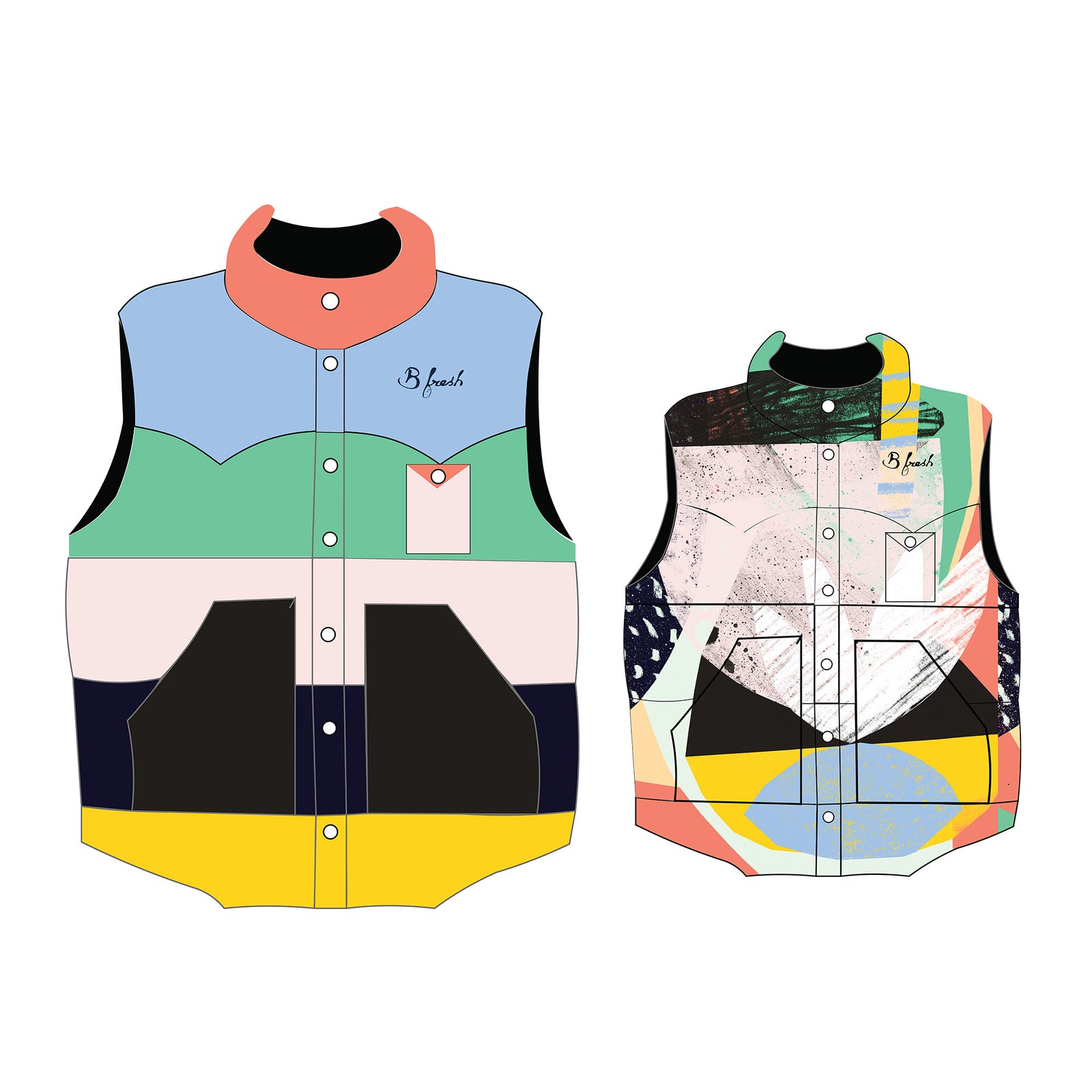 Into The Abbiss - Reversible Vest