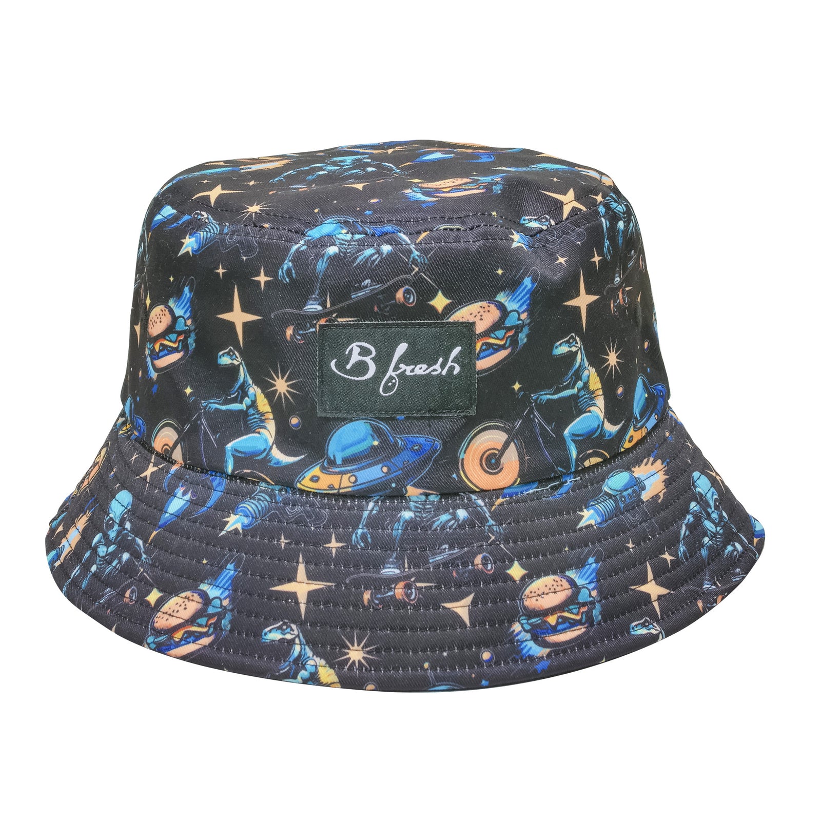 [ LMC]★BEAR CREST ROUND BUCKET HAT LMC