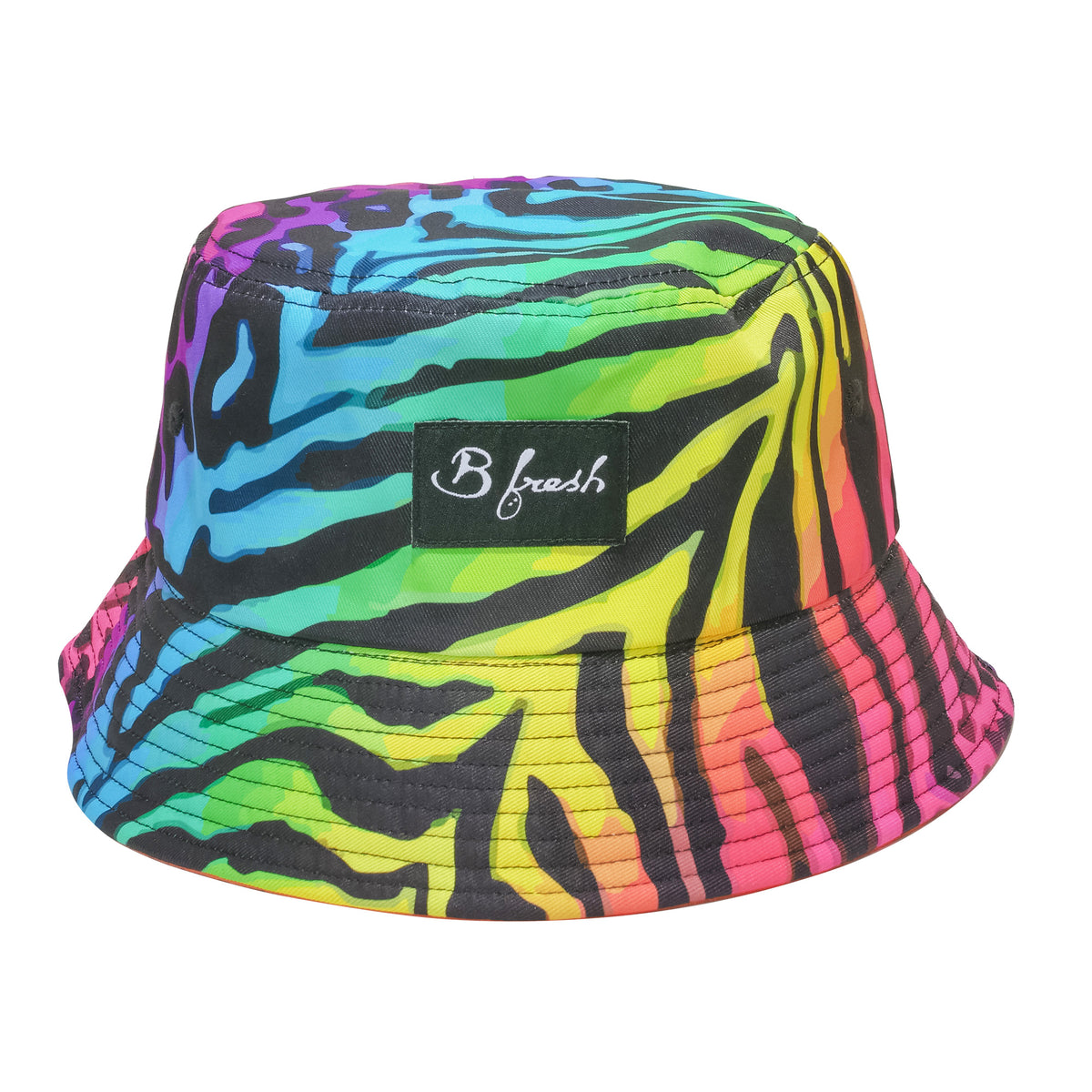Rainbow Safari - Reversible Bucket Hat