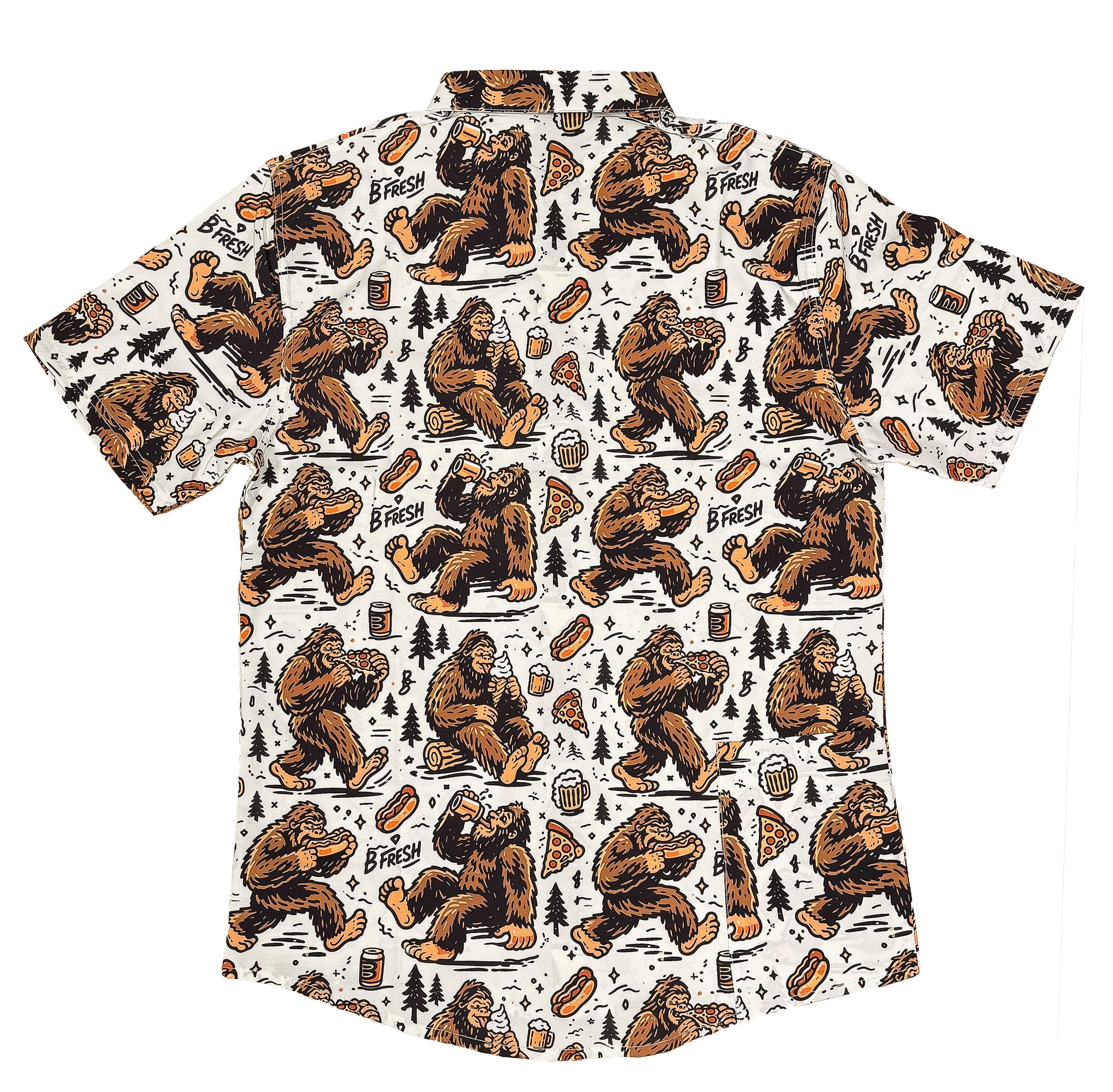 Stretch collared shirt