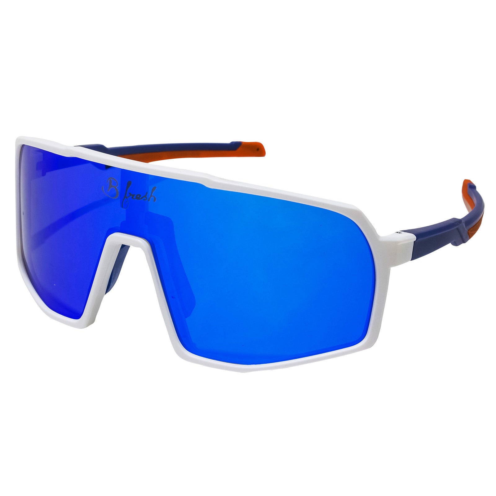 White, red, blue  skiing, volleyball sunglasses with interchangaeble lenses. Polarized and UV400 