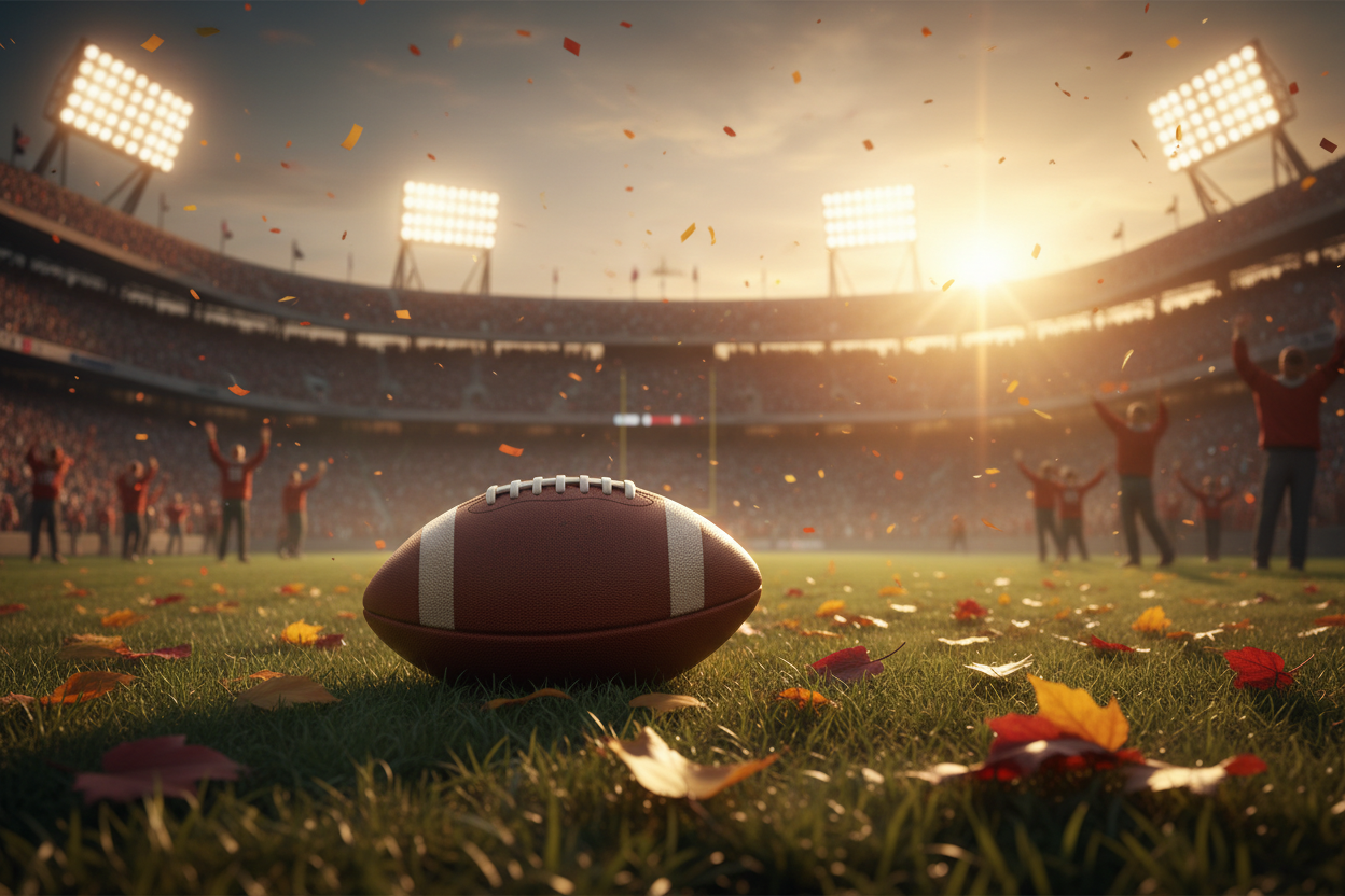 Football Season (do not include any text)