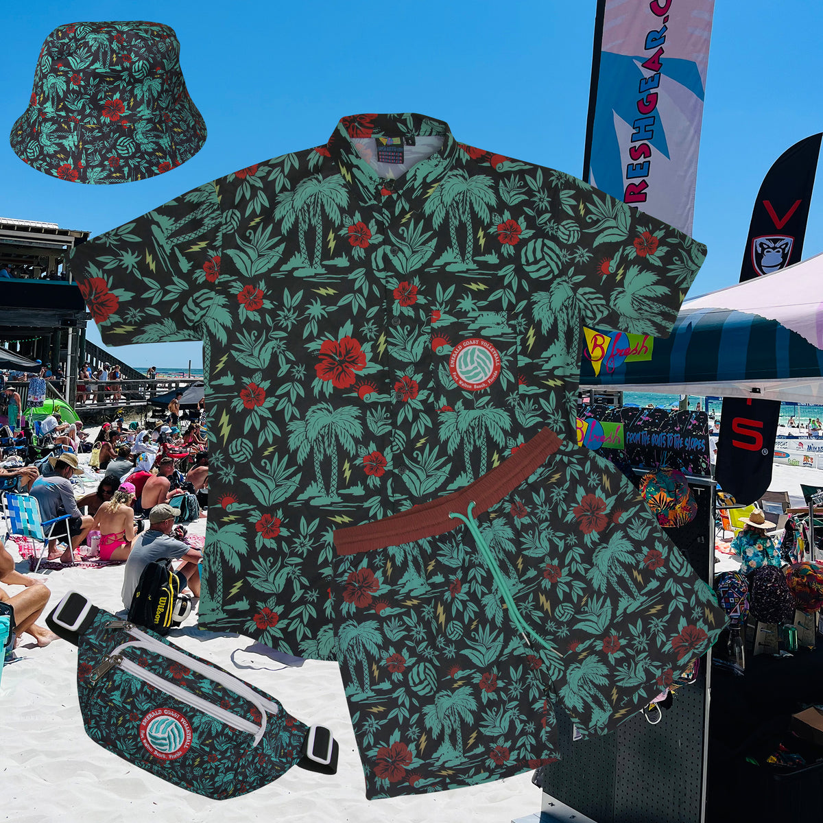 Emerald Coast FUDS - Swim Trunks