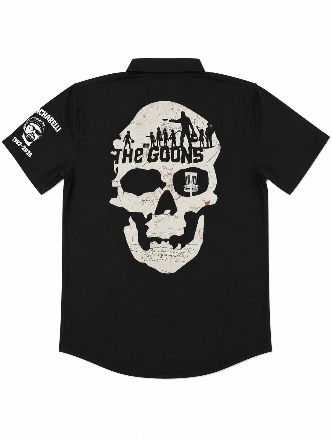 Goons Never Say Die Disc Golf Button Down Shirt
